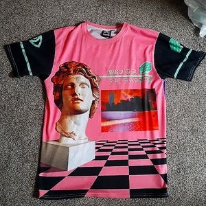 Macintosh Plus Vaporwave Large T Shirt
